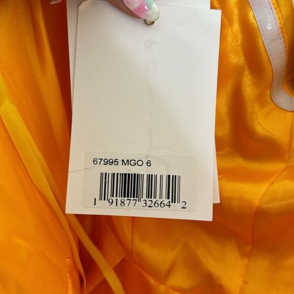 Mac Duggal BOW SWEETHEART STRAPLESS A LINE GOWN belle dress size 6 Style #67995 - Picture 15 of 15